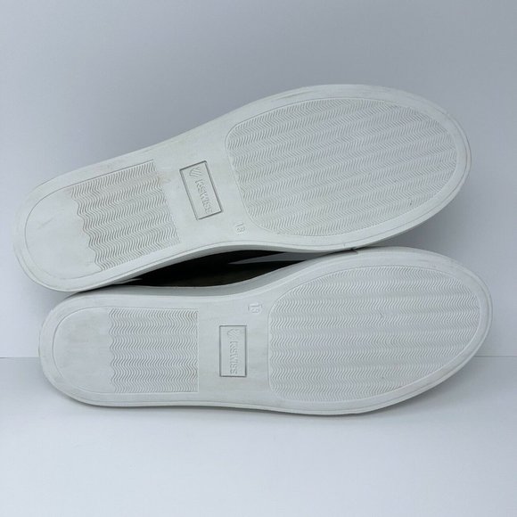 K-Swiss Mens Sneaker Shoes Green Lace Up Low Top Leather 13 EUR 47 New - Picture 10 of 12